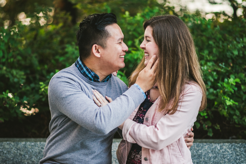 Maryland Wedding Photographers Washington DC Sunrise Engagement Session Tidal Basin