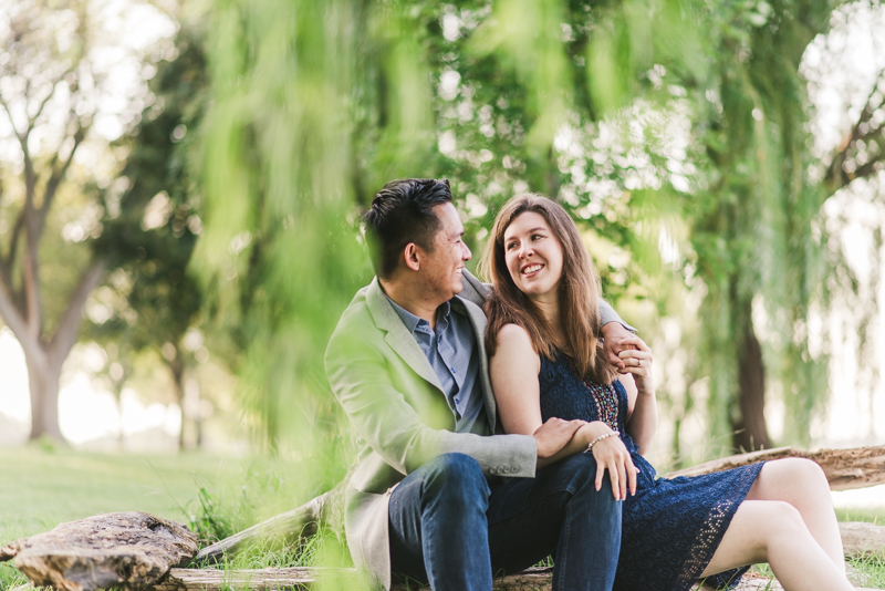 Maryland Wedding Photographers Washington DC Sunrise Engagement Session Tidal Basin