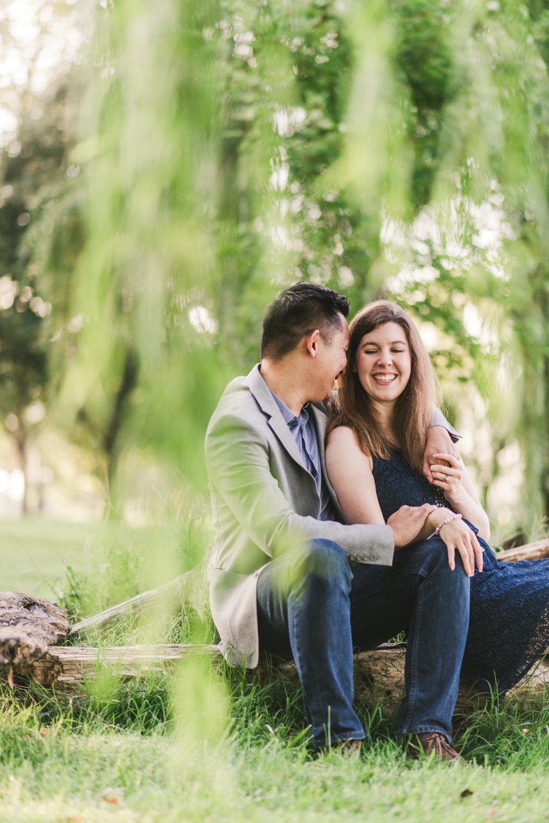 Maryland Wedding Photographers Washington DC Sunrise Engagement Session Tidal Basin