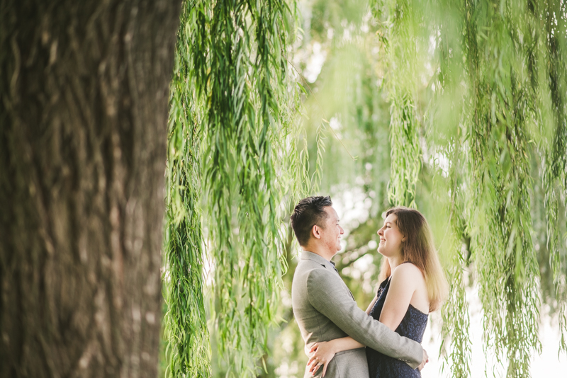 Maryland Wedding Photographers Washington DC Sunrise Engagement Session Tidal Basin