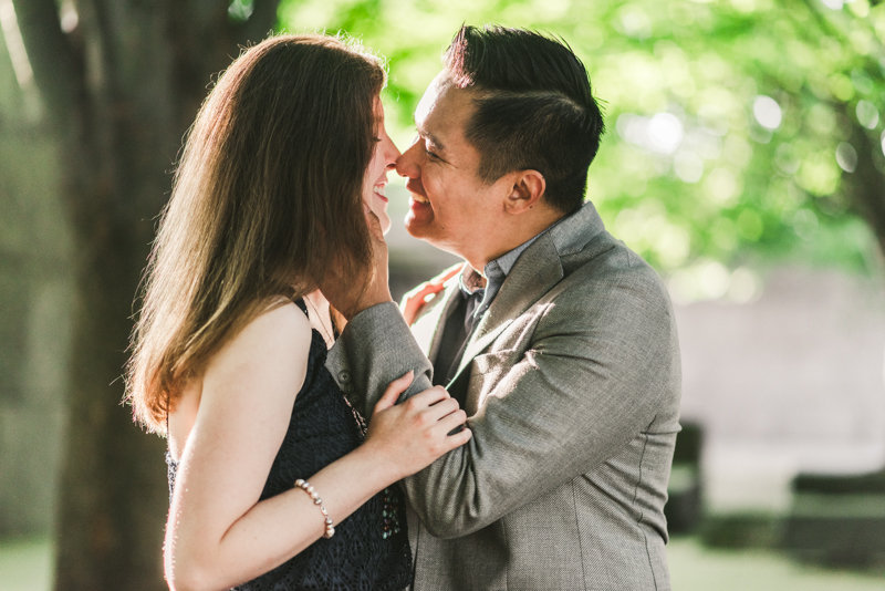 Maryland Wedding Photographers Washington DC Sunrise Engagement Session Tidal Basin