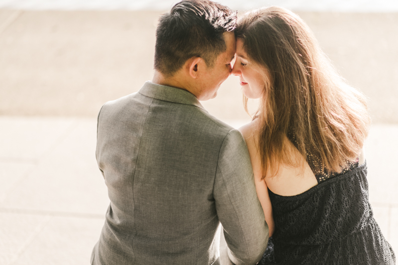 Maryland Wedding Photographers Washington DC Sunrise Engagement Session Tidal Basin