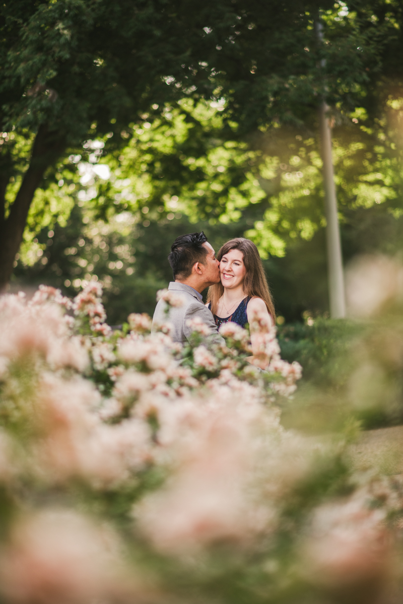 Maryland Wedding Photographers Washington DC Sunrise Engagement Session Jefferson Memorial