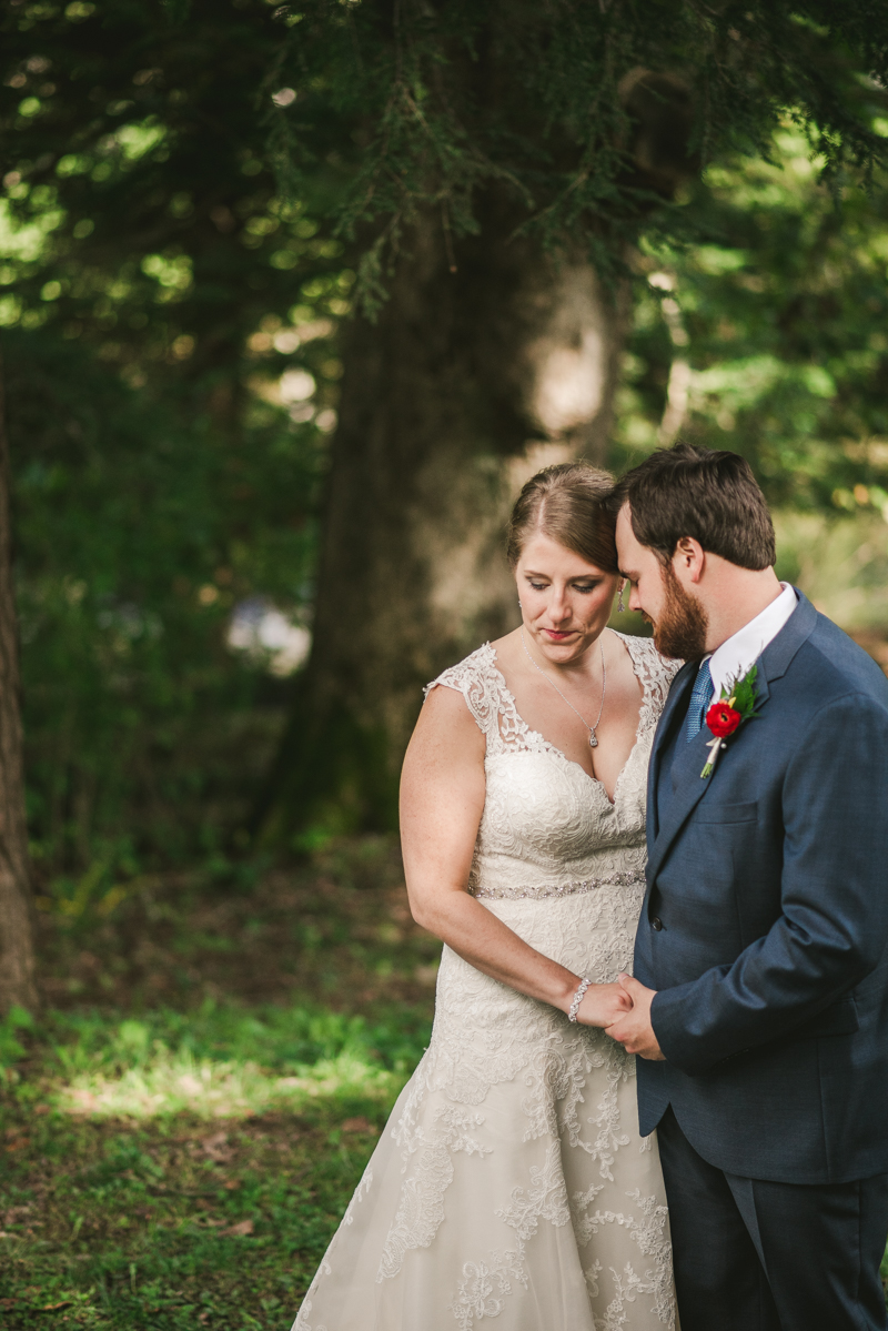 Chanteclaire Farm Wedding Photographer Friendsville Maryland First Look