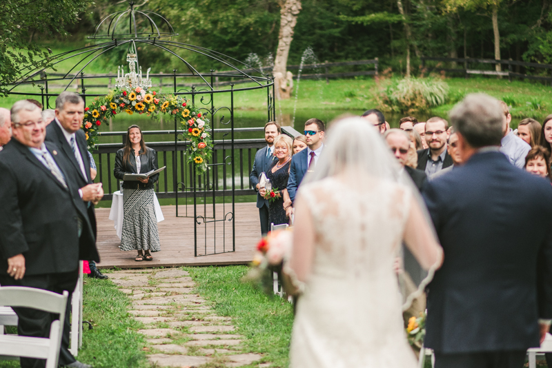 Chanteclaire Farm Wedding Photographer Friendsville Maryland Ceremony