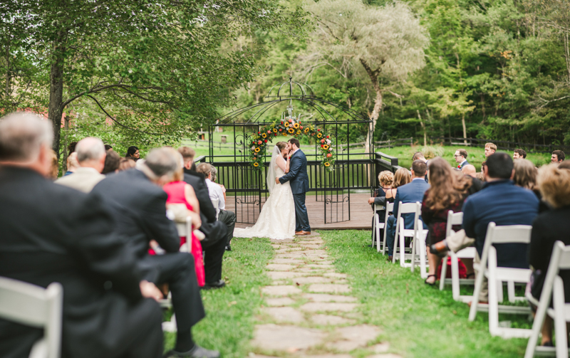 Chanteclaire Farm Wedding Photographer Friendsville Maryland Ceremony