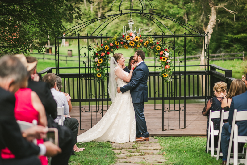 Chanteclaire Farm Wedding Photographer Friendsville Maryland Ceremony