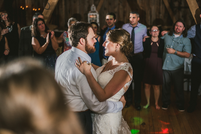 Chanteclaire Farm Wedding Photographer Friendsville Maryland Reception