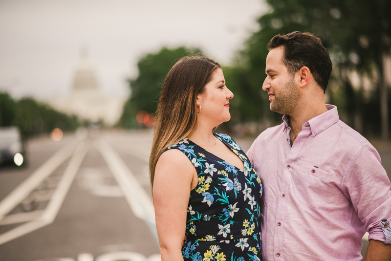 Maryland Wedding Photographers Washington DC Engagement Session Capitol