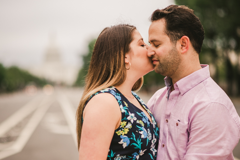 Maryland Wedding Photographers Washington DC Engagement Session Capitol