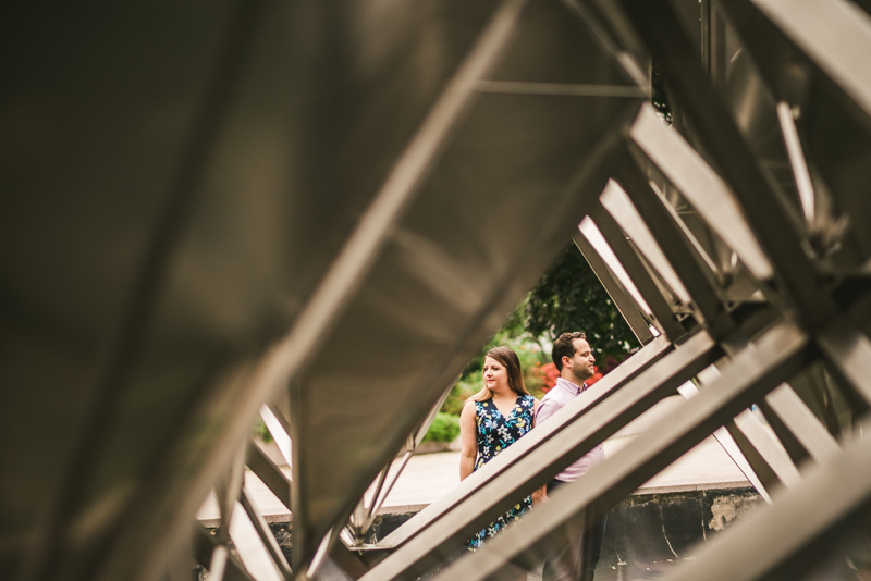 Maryland Wedding Photographers Washington DC Engagement Session Sculpture