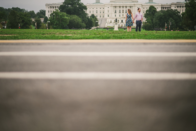 Maryland Wedding Photographers Washington DC Engagement Session Capitol