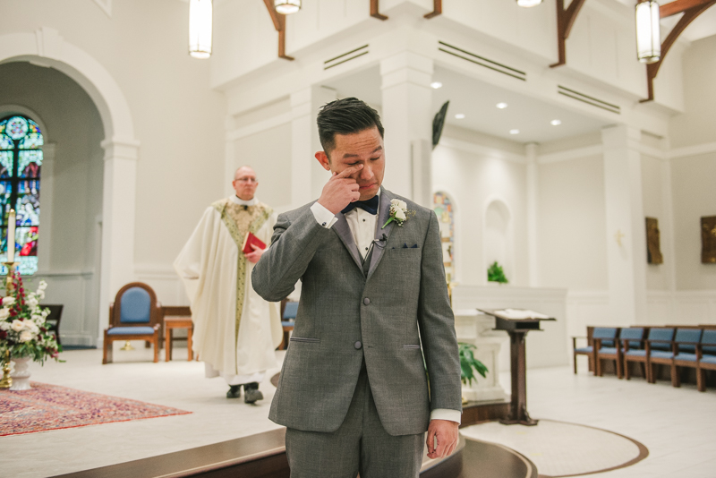 Wedding Photographers in Maryland Frederick St Katharine Drexel Catholic Church