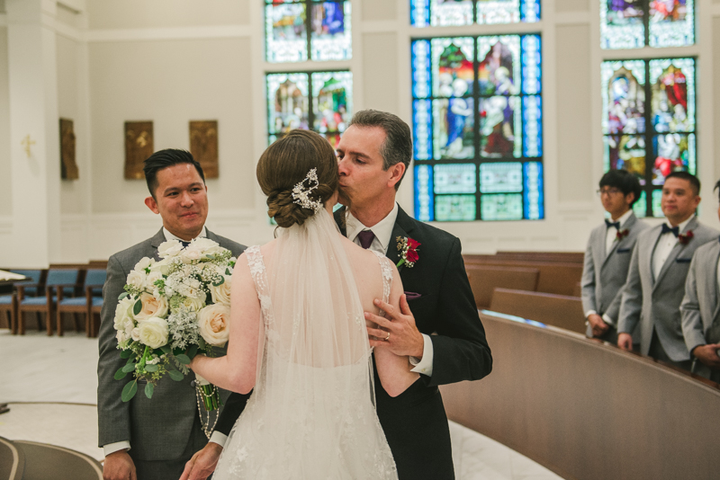 Wedding Photographers in Maryland Frederick St Katharine Drexel Catholic Church