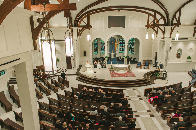 Wedding Photographers in Maryland Frederick St Katharine Drexel Catholic Church