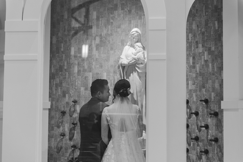 Wedding Photographers in Maryland Frederick St Katharine Drexel Catholic Church