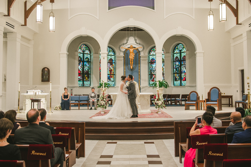 Wedding Photographers in Maryland Frederick St Katharine Drexel Catholic Church