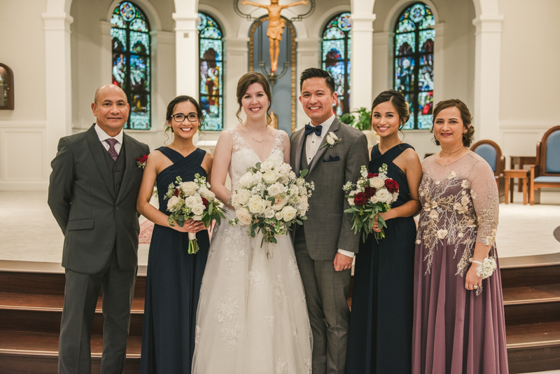 Wedding Photographers in Maryland Frederick St Katharine Drexel Catholic Church