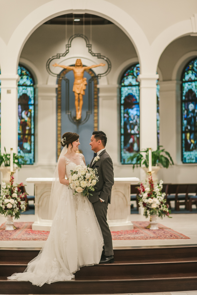 Wedding Photographers in Maryland Frederick St Katharine Drexel Catholic Church