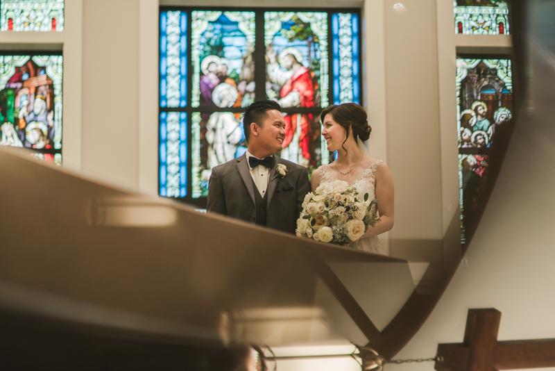 Wedding Photographers in Maryland Frederick St Katharine Drexel Catholic Church