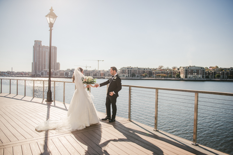 Wedding Photographers in Maryland Mt Washington Mill Dye House Baltimore Four Seasons First Look Inner Harbor