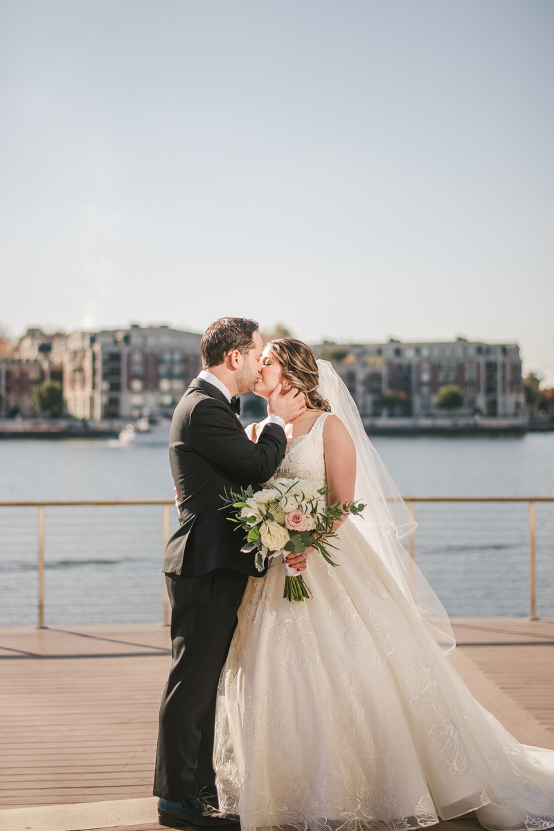 Wedding Photographers in Maryland Mt Washington Mill Dye House Baltimore Four Seasons First Look Inner Harbor