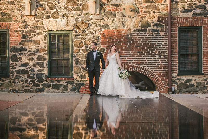 Wedding Photographers in Maryland Mt Washington Mill Dye House Baltimore