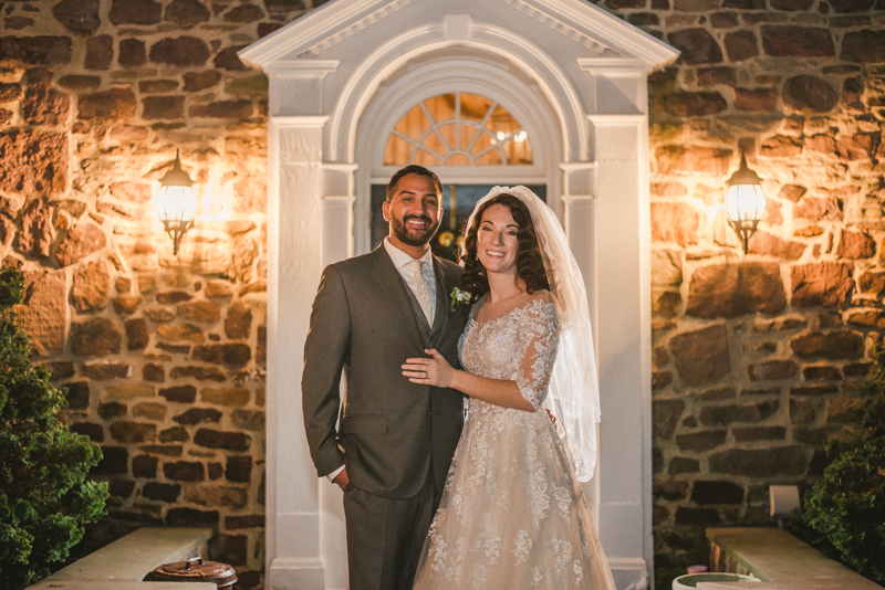 Wedding Photographers in Maryland Manor House at Commonwealth Horsham Pennsylvania Night Portraits