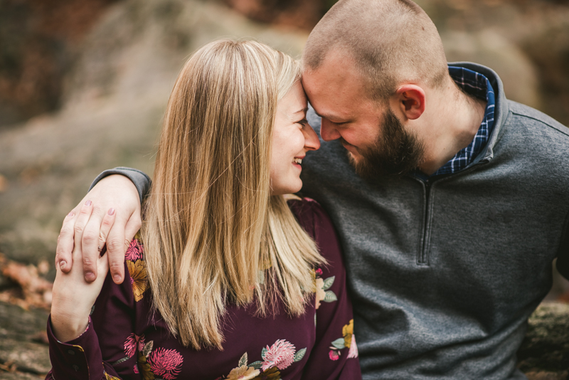 Wedding Photographers in Maryland Patapsco Valley Park Baltimore Engagement Session Cascade Trail Waterfall