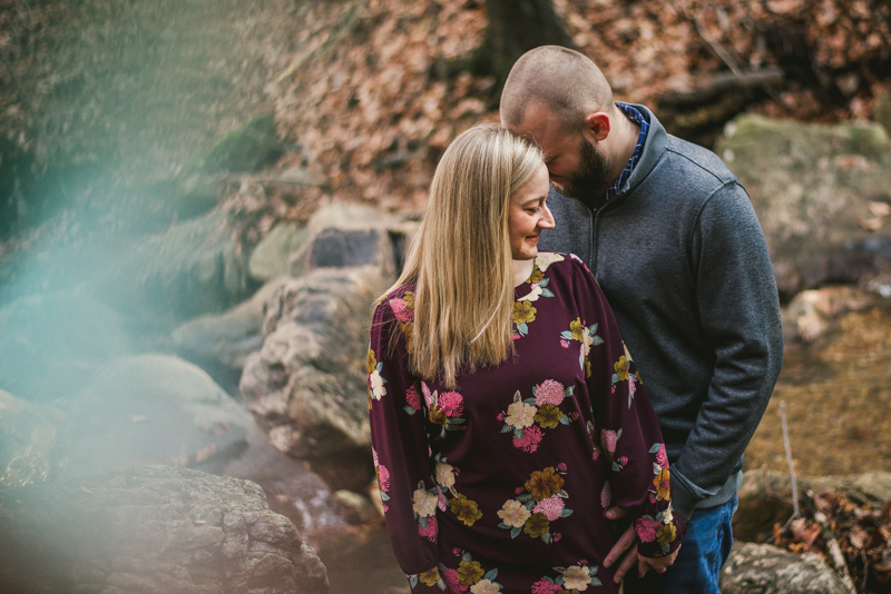 Wedding Photographers in Maryland Patapsco Valley Park Baltimore Engagement Session Cascade Trail Waterfall