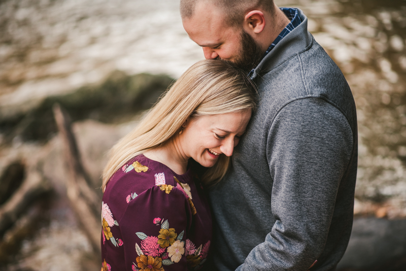 Wedding Photographers in Maryland Patapsco Valley Park Baltimore Engagement Session Cascade Trail Waterfall