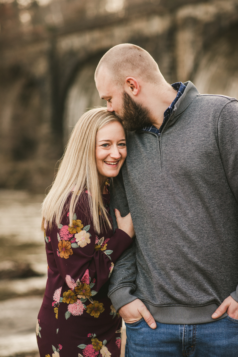 Wedding Photographers in Maryland Patapsco Valley Park Baltimore Engagement Session Avalon River Road Entrance Thomas Viaduct