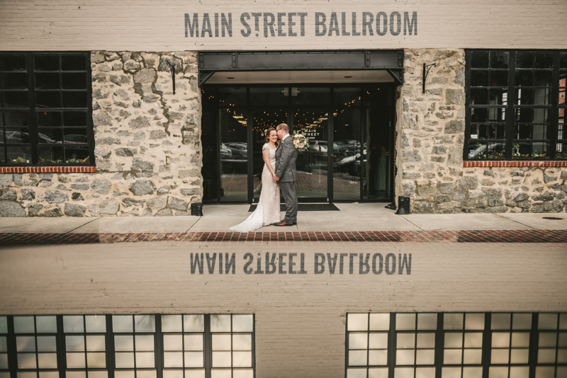 Wedding Photographers in Maryland Main Street Ballroom Ellicott City