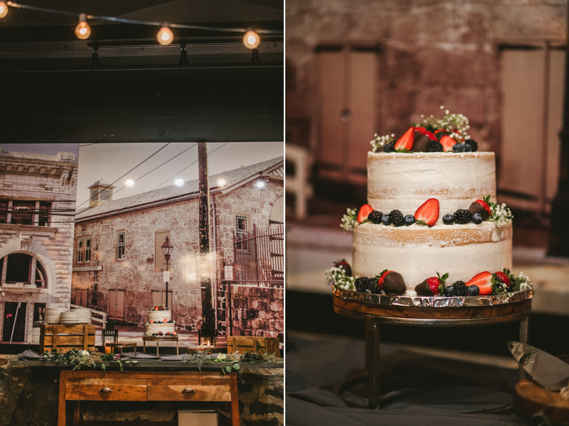 Wedding Photographers in Maryland Main Street Ballroom Ellicott City Reception Flour and Fork Bakery