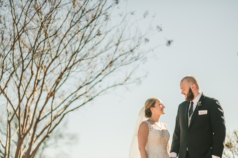 A gorgeous Spring wedding at Renditions Golf Course in Davidsonville, Maryland photographed by Britney Clause Photography a wedding photographer in Maryland