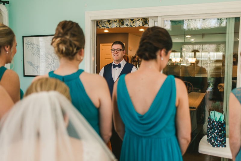 A gorgeous Spring wedding at Renditions Golf Course in Davidsonville, Maryland photographed by Britney Clause Photography a wedding photographer in Maryland