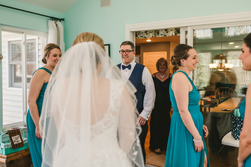 A gorgeous Spring wedding at Renditions Golf Course in Davidsonville, Maryland photographed by Britney Clause Photography a wedding photographer in Maryland