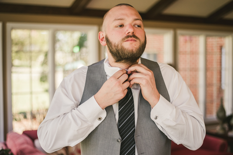 A gorgeous Spring wedding at Renditions Golf Course in Davidsonville, Maryland photographed by Britney Clause Photography a wedding photographer in Maryland