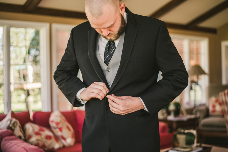 A gorgeous Spring wedding at Renditions Golf Course in Davidsonville, Maryland photographed by Britney Clause Photography a wedding photographer in Maryland