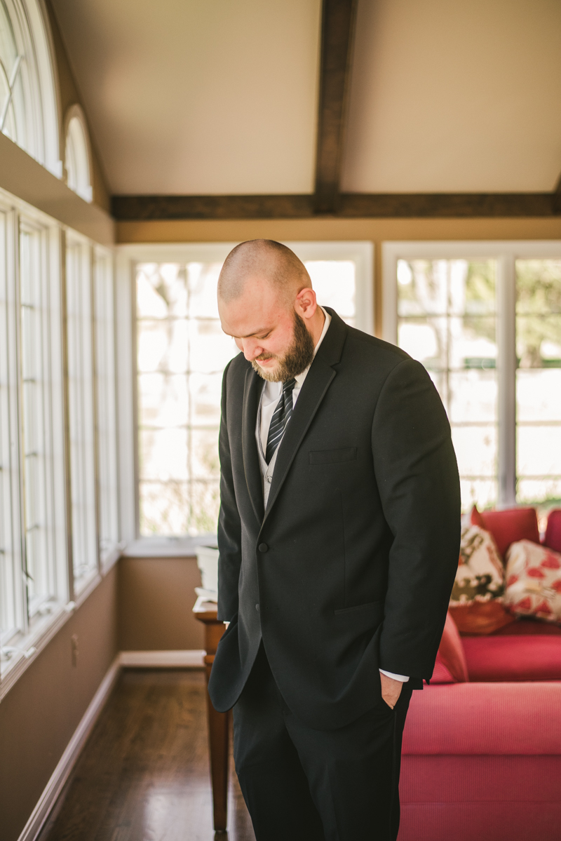 A gorgeous Spring wedding at Renditions Golf Course in Davidsonville, Maryland photographed by Britney Clause Photography a wedding photographer in Maryland