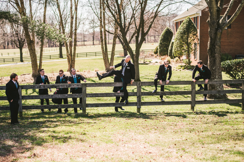 A gorgeous Spring wedding at Renditions Golf Course in Davidsonville, Maryland photographed by Britney Clause Photography a wedding photographer in Maryland