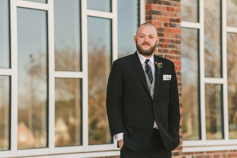 A gorgeous Spring wedding at Our Lady of the Fields Church in Millersville, Maryland photographed by Britney Clause Photography a wedding photographer in Maryland