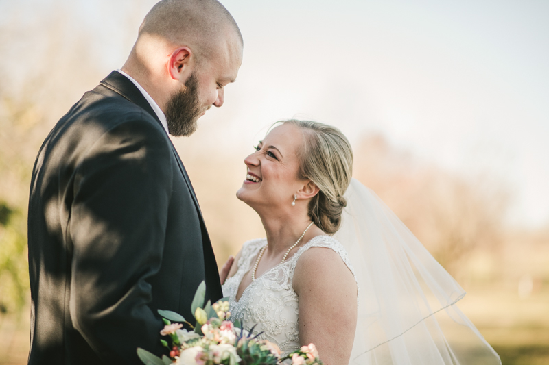 A gorgeous Spring wedding at Renditions Golf Course in Davidsonville, Maryland photographed by Britney Clause Photography a wedding photographer in Maryland