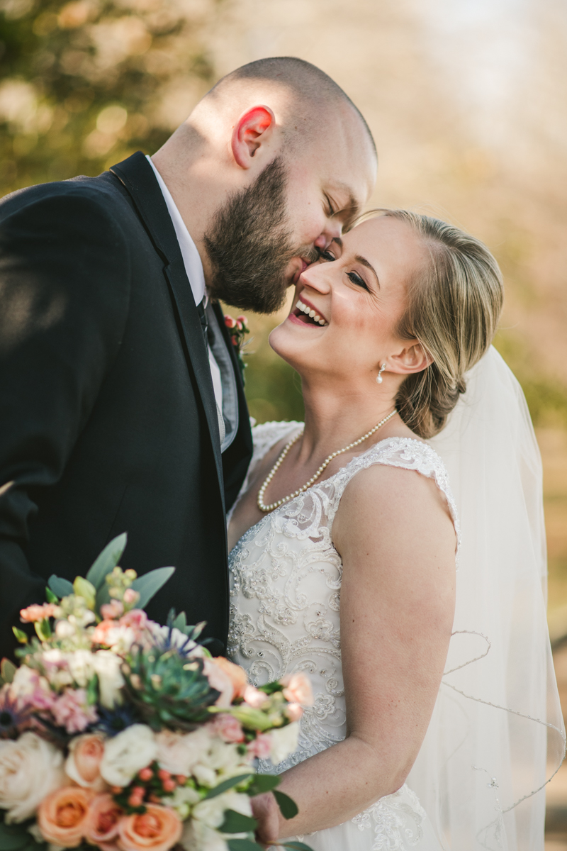 A gorgeous Spring wedding at Renditions Golf Course in Davidsonville, Maryland photographed by Britney Clause Photography a wedding photographer in Maryland