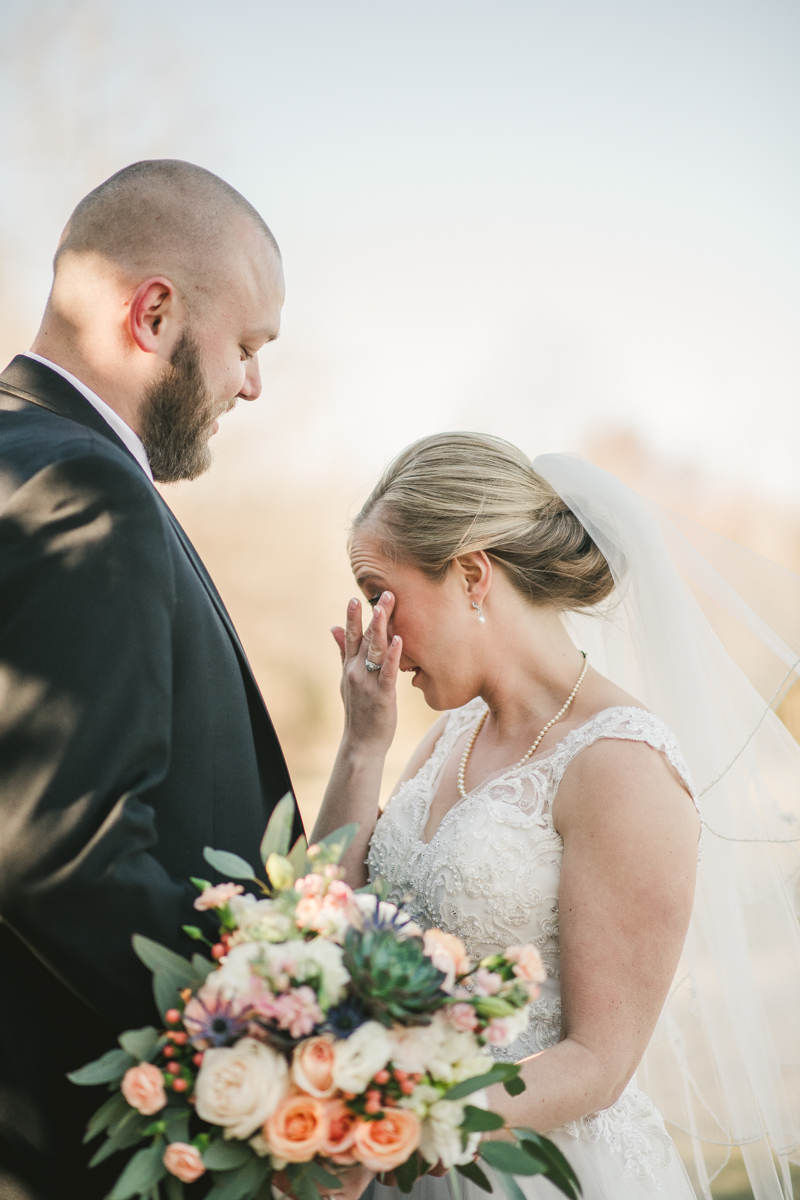 A gorgeous Spring wedding at Renditions Golf Course in Davidsonville, Maryland photographed by Britney Clause Photography a wedding photographer in Maryland