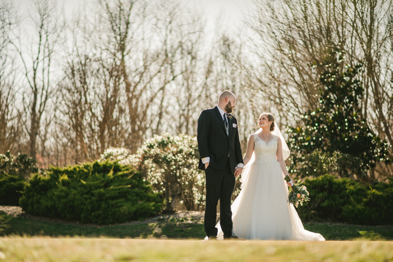 A gorgeous Spring wedding at Renditions Golf Course in Davidsonville, Maryland photographed by Britney Clause Photography a wedding photographer in Maryland