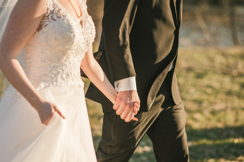 A gorgeous Spring wedding at Renditions Golf Course in Davidsonville, Maryland photographed by Britney Clause Photography a wedding photographer in Maryland