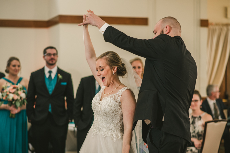 A gorgeous Spring wedding at Renditions Golf Course in Davidsonville, Maryland photographed by Britney Clause Photography a wedding photographer in Maryland