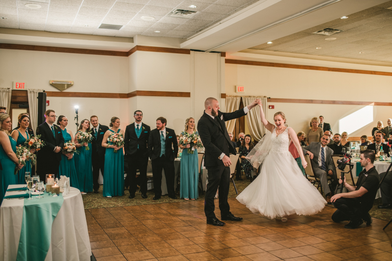 A gorgeous Spring wedding at Renditions Golf Course in Davidsonville, Maryland photographed by Britney Clause Photography a wedding photographer in Maryland