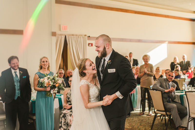 A gorgeous Spring wedding at Renditions Golf Course in Davidsonville, Maryland photographed by Britney Clause Photography a wedding photographer in Maryland